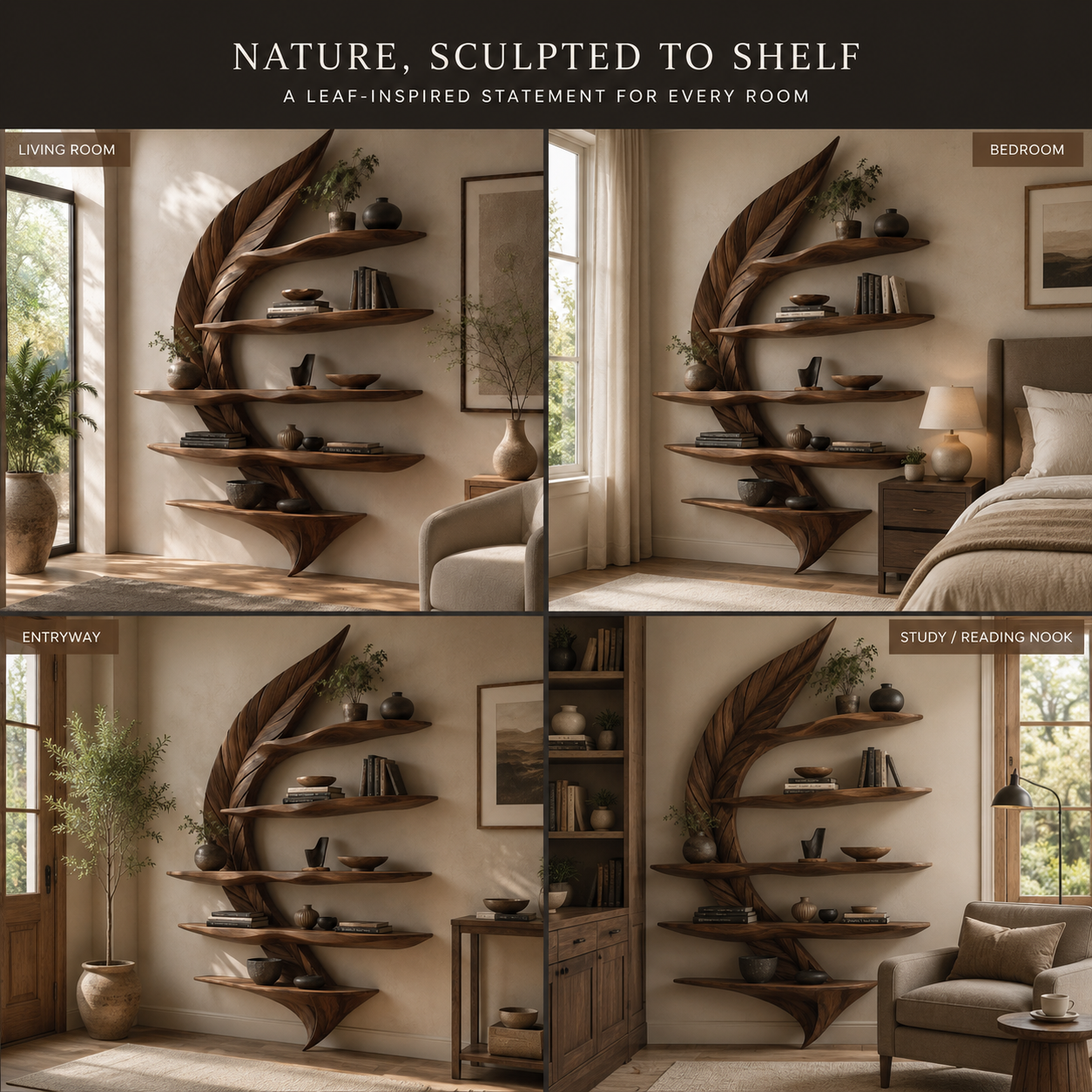 Eira Statement Floating Shelf - Design 058 - product image 11