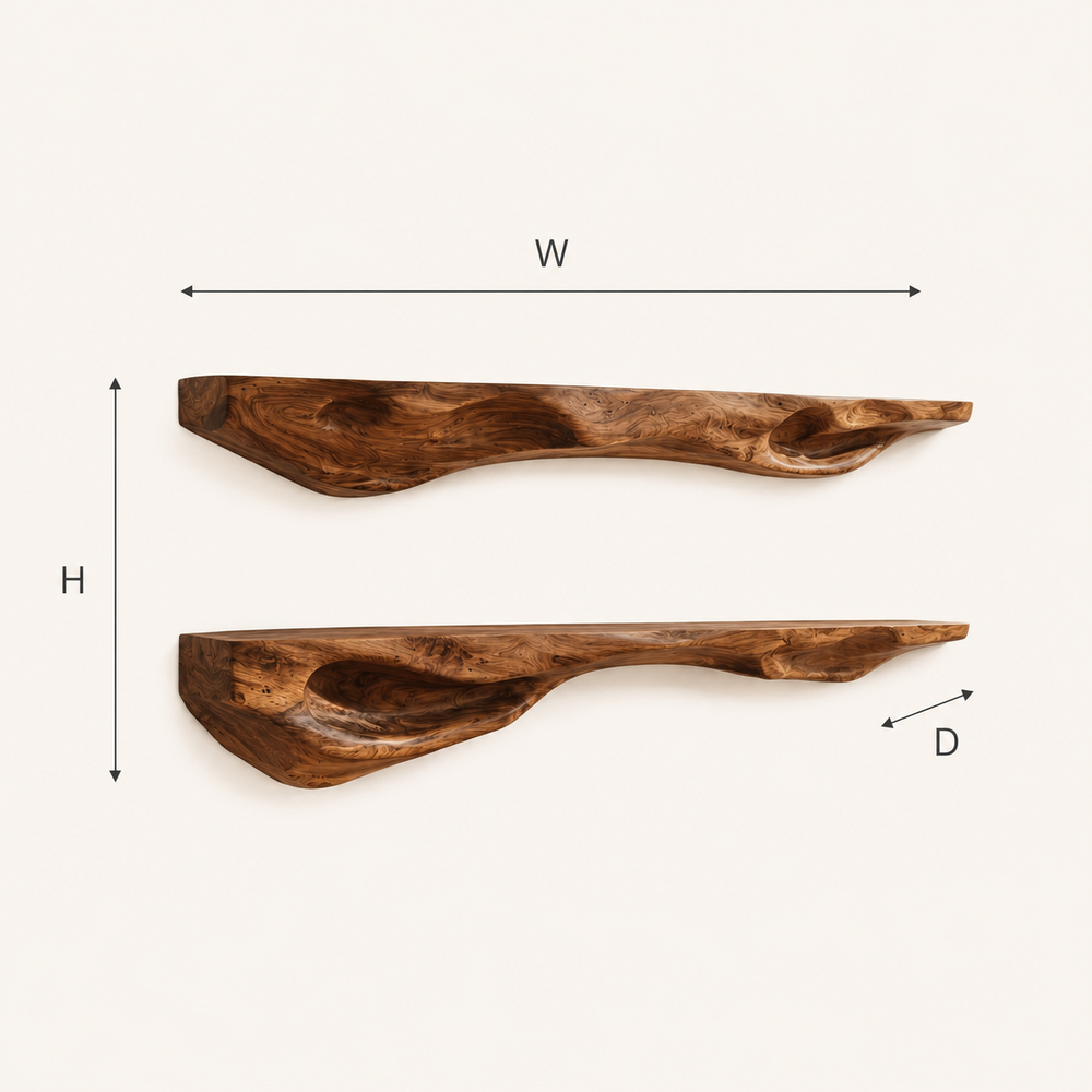 Talia Soft Edge Wall Shelf - Design 059 - product image 08
