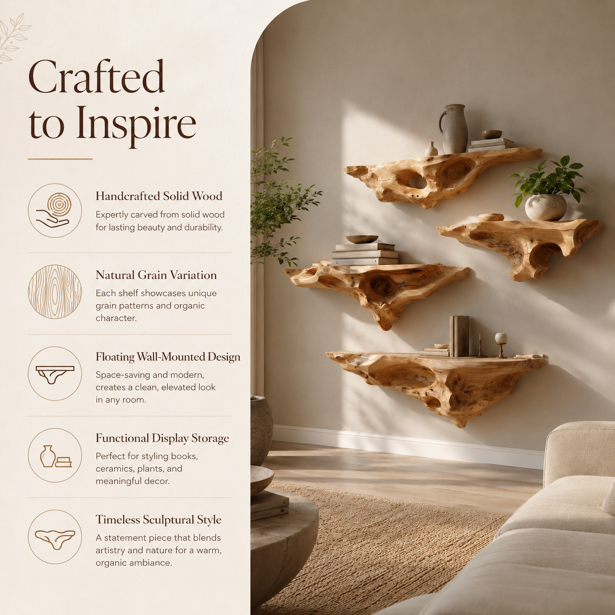 Mira Organic Display Shelf - Design 060 - product image 09