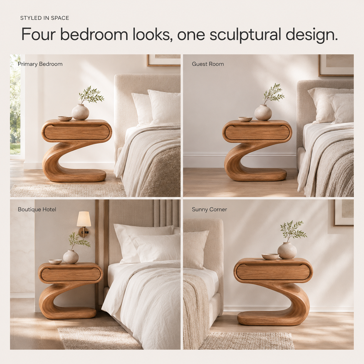 Alden Curved Wood Night Stand - Design 001 - product image 10