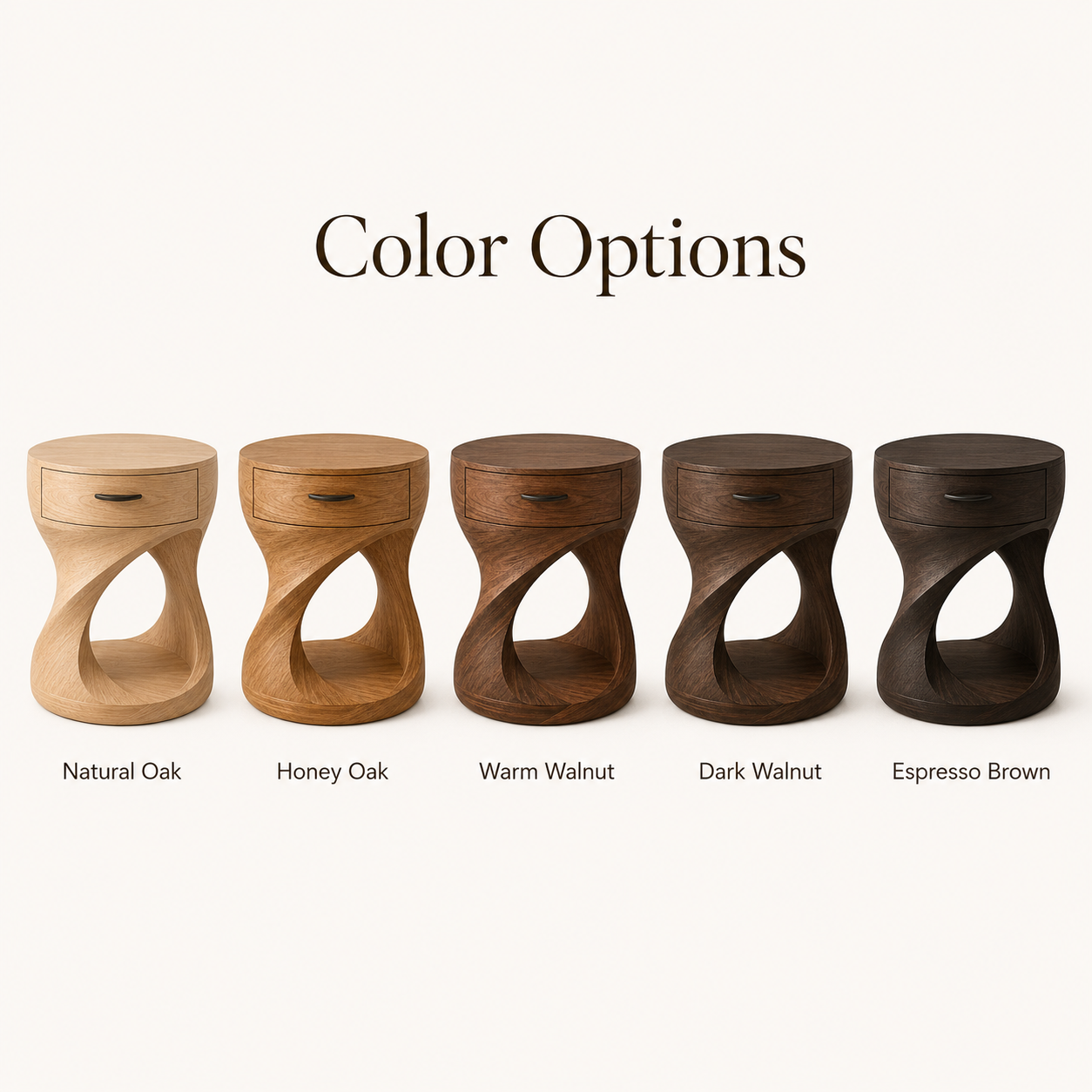 Celine Warm Modern Night Stand - Design 003 - product image 11