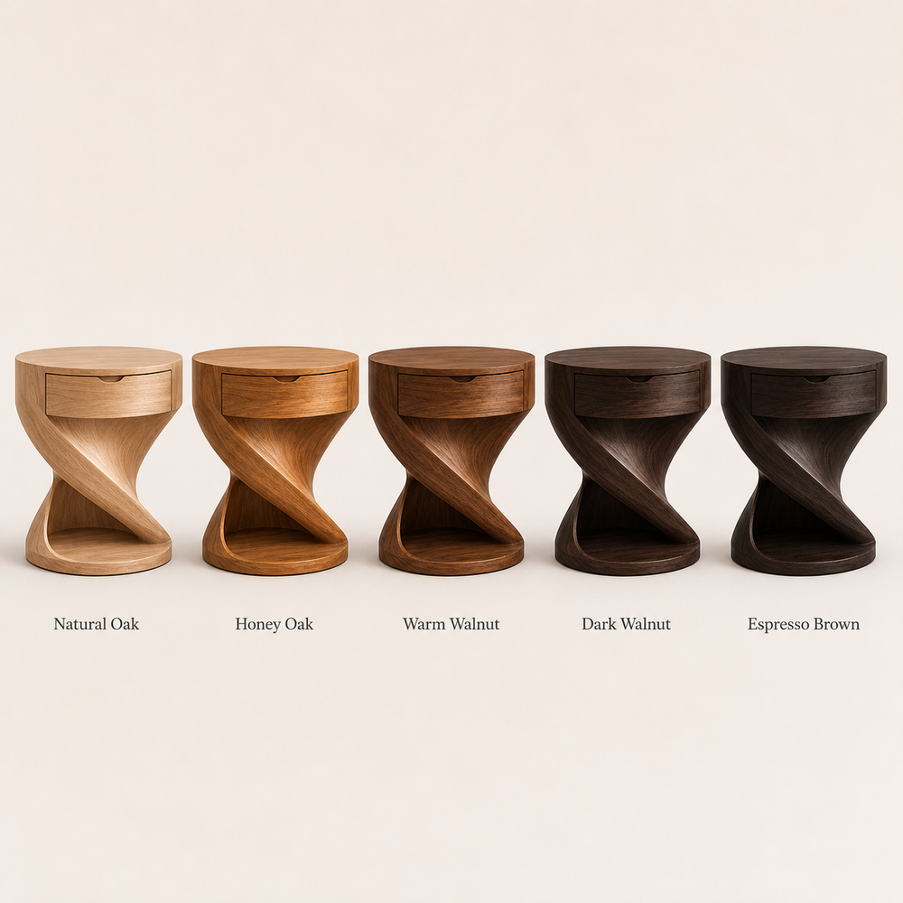 Darian Organic Bedside Table - Design 004 - product image 11