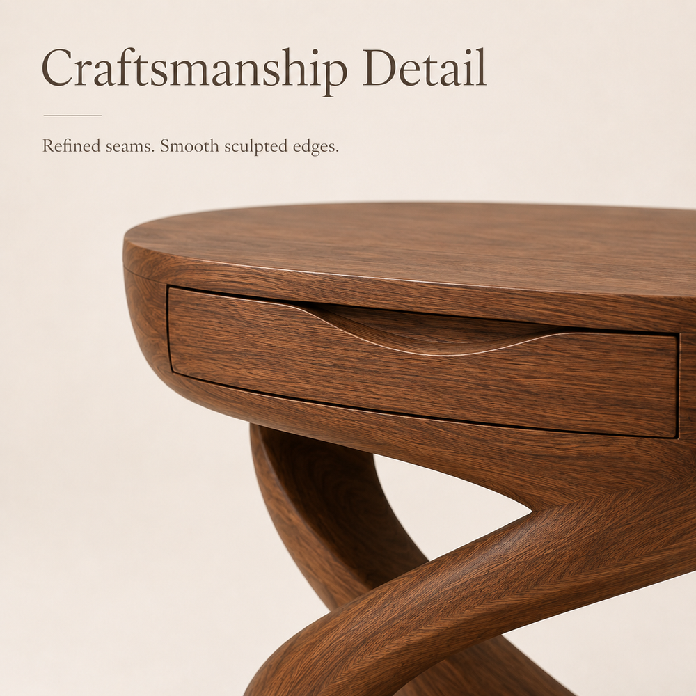Liora Warm Walnut Night Stand - Design 007 - product image 05