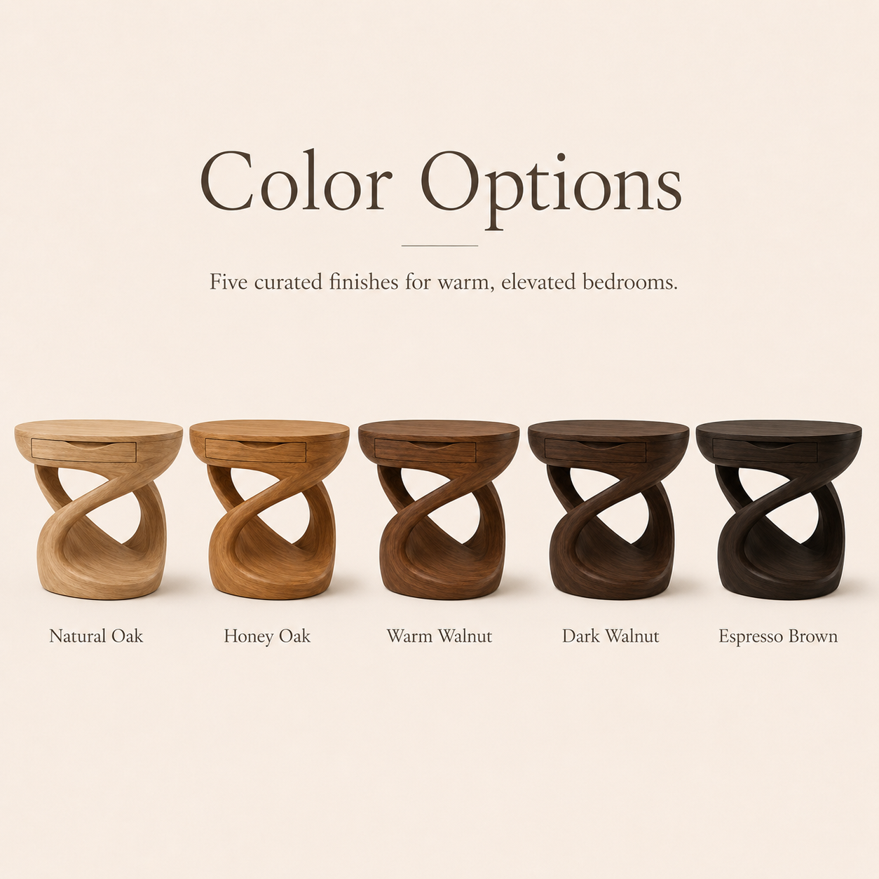 Liora Warm Walnut Night Stand - Design 007 - product image 08