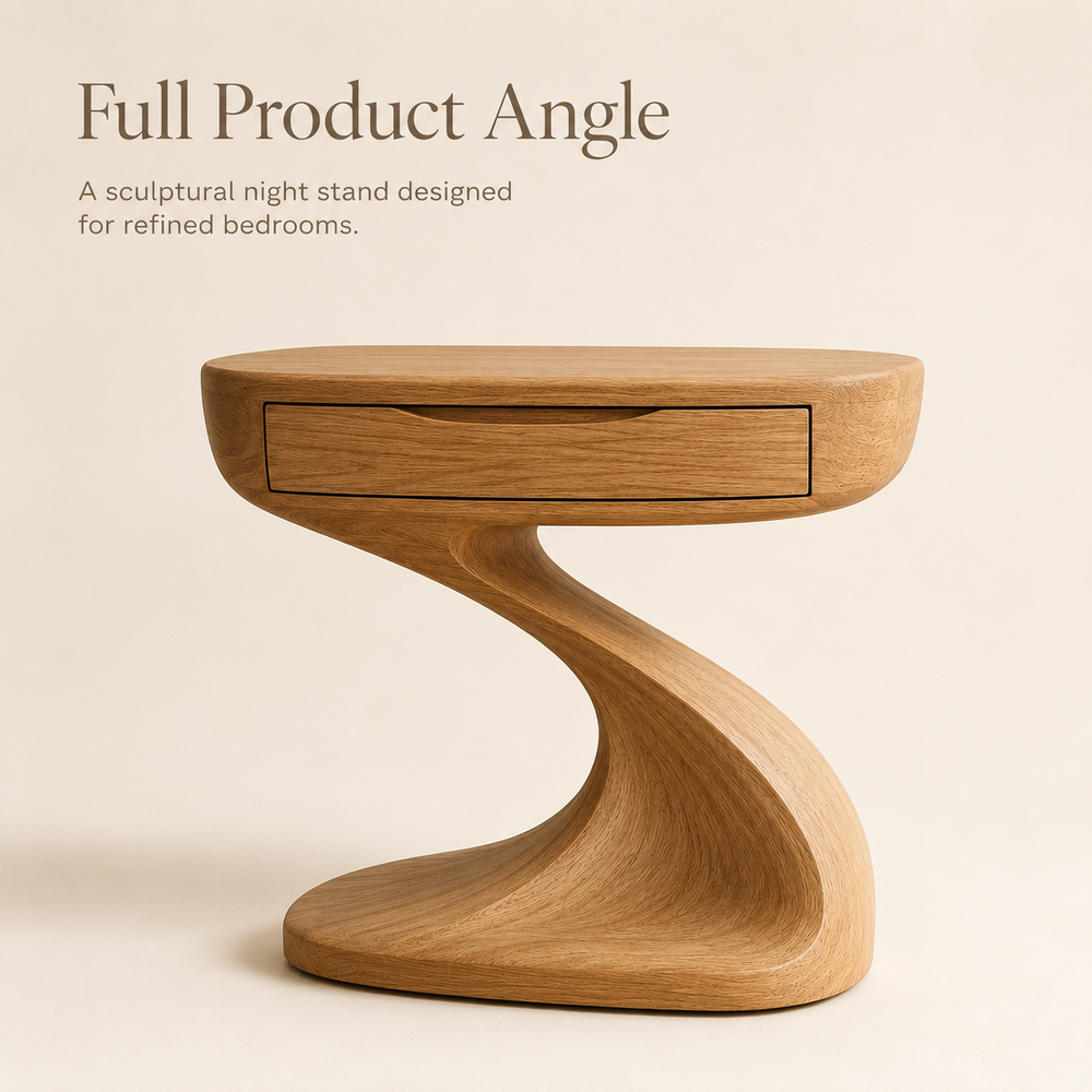 Mira Organic Modern Night Stand - Design 009 - product image 06