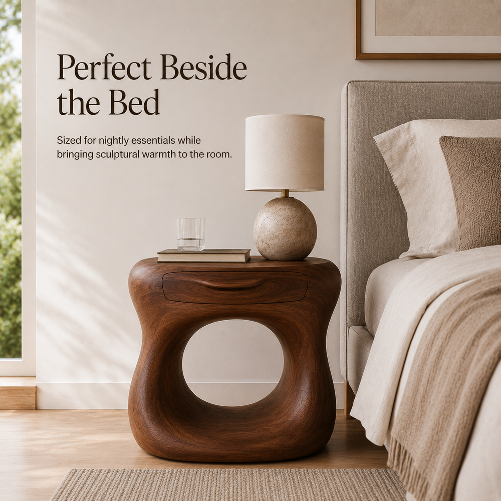 Nolan Arc Bedside Table - Design 010 - product image 04