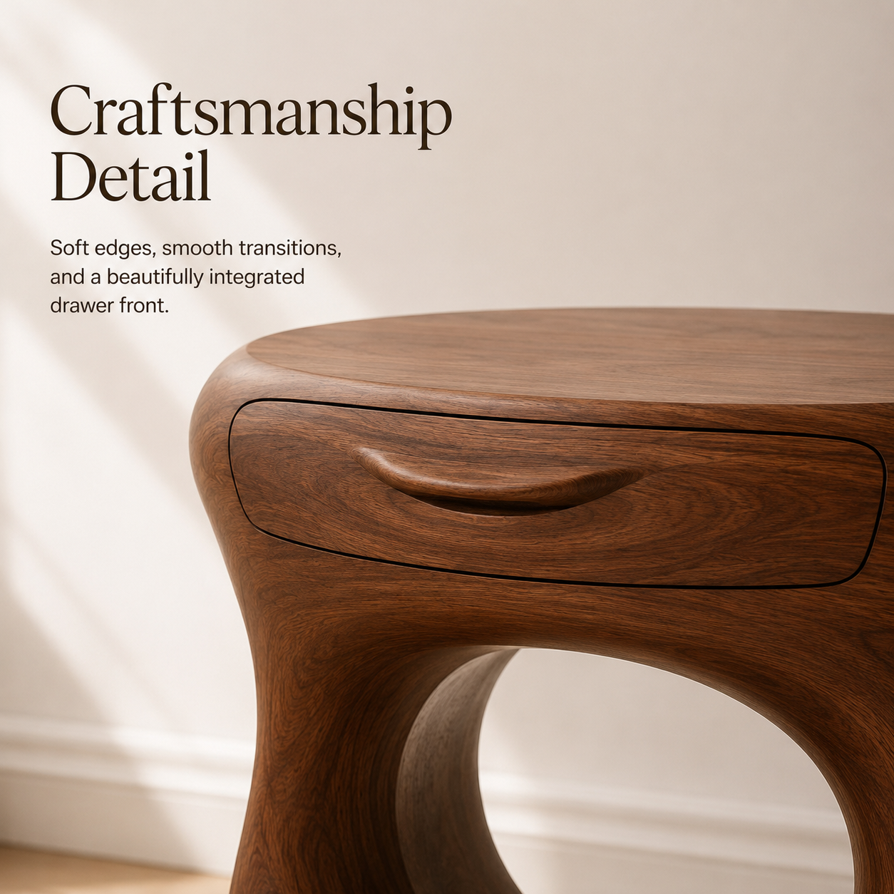 Nolan Arc Bedside Table - Design 010 - product image 06