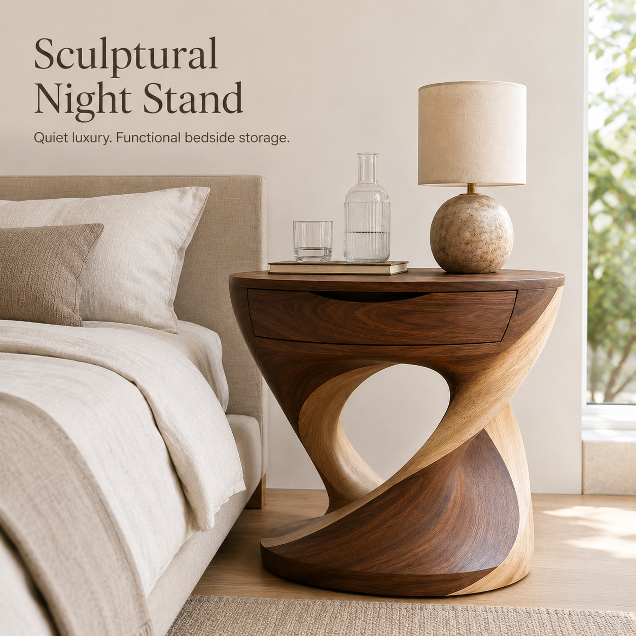 Orin Sculpted Night Stand - Design 011 - product image 02