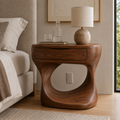 Rowan Hollow Form Bedside Table - Design 012 - main view