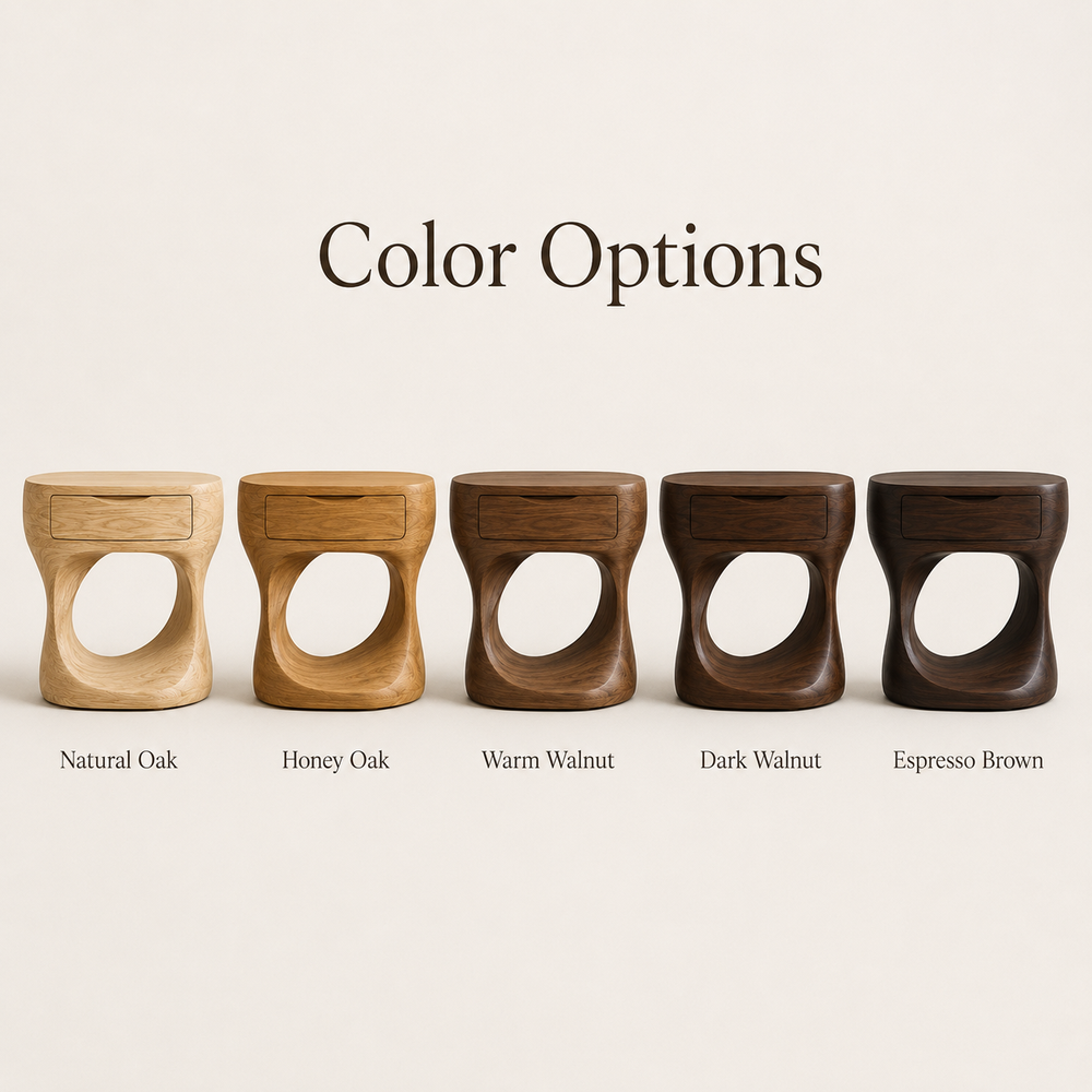Rowan Hollow Form Bedside Table - Design 012 - product image 11