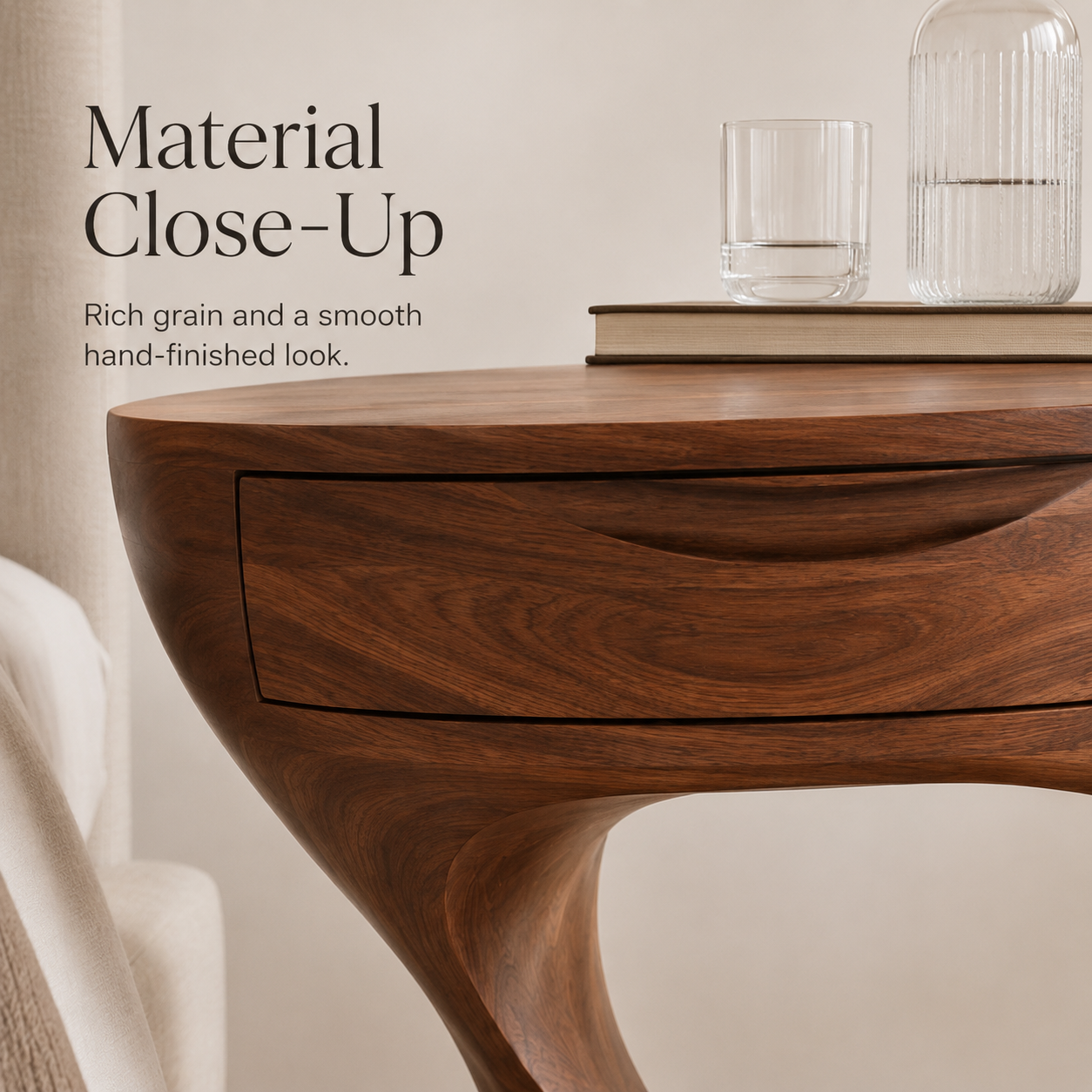 Selene Rounded Night Stand - Design 013 - product image 11
