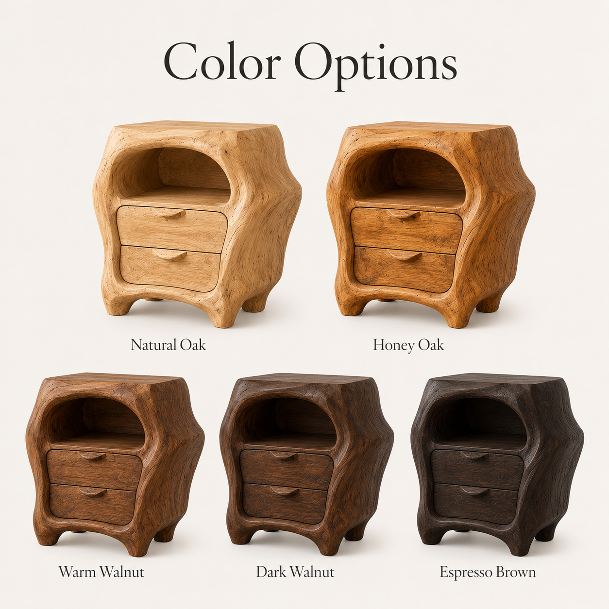 Soren Solid Wood Bedside Table - Design 014 - product image 11