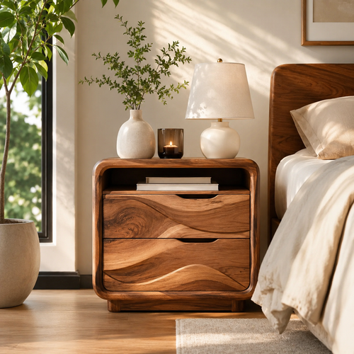 Talia Soft Edge Night Stand - Design 015 - main view