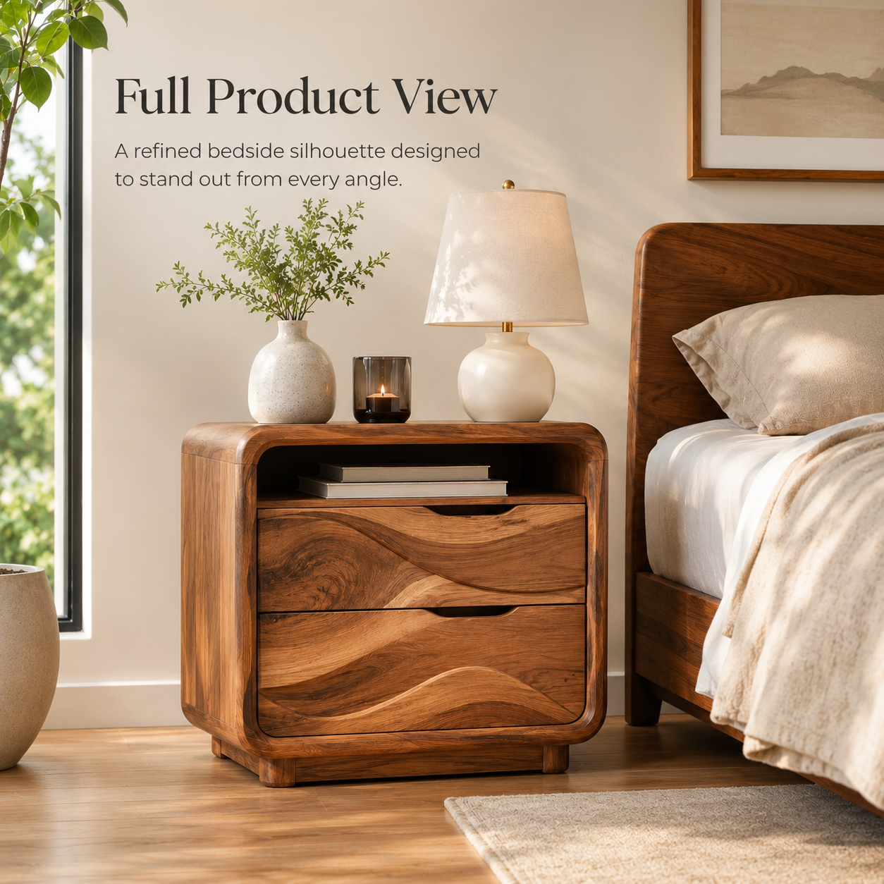 Talia Soft Edge Night Stand - Design 015 - product image 03