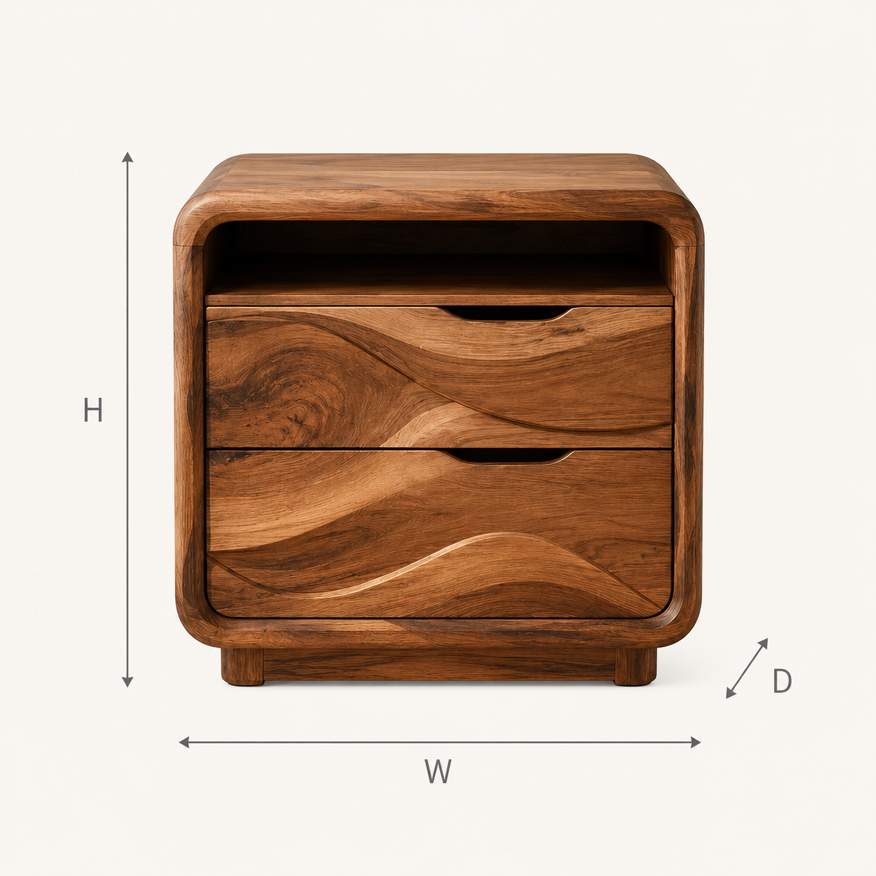 Talia Soft Edge Night Stand - Design 015 - product image 08