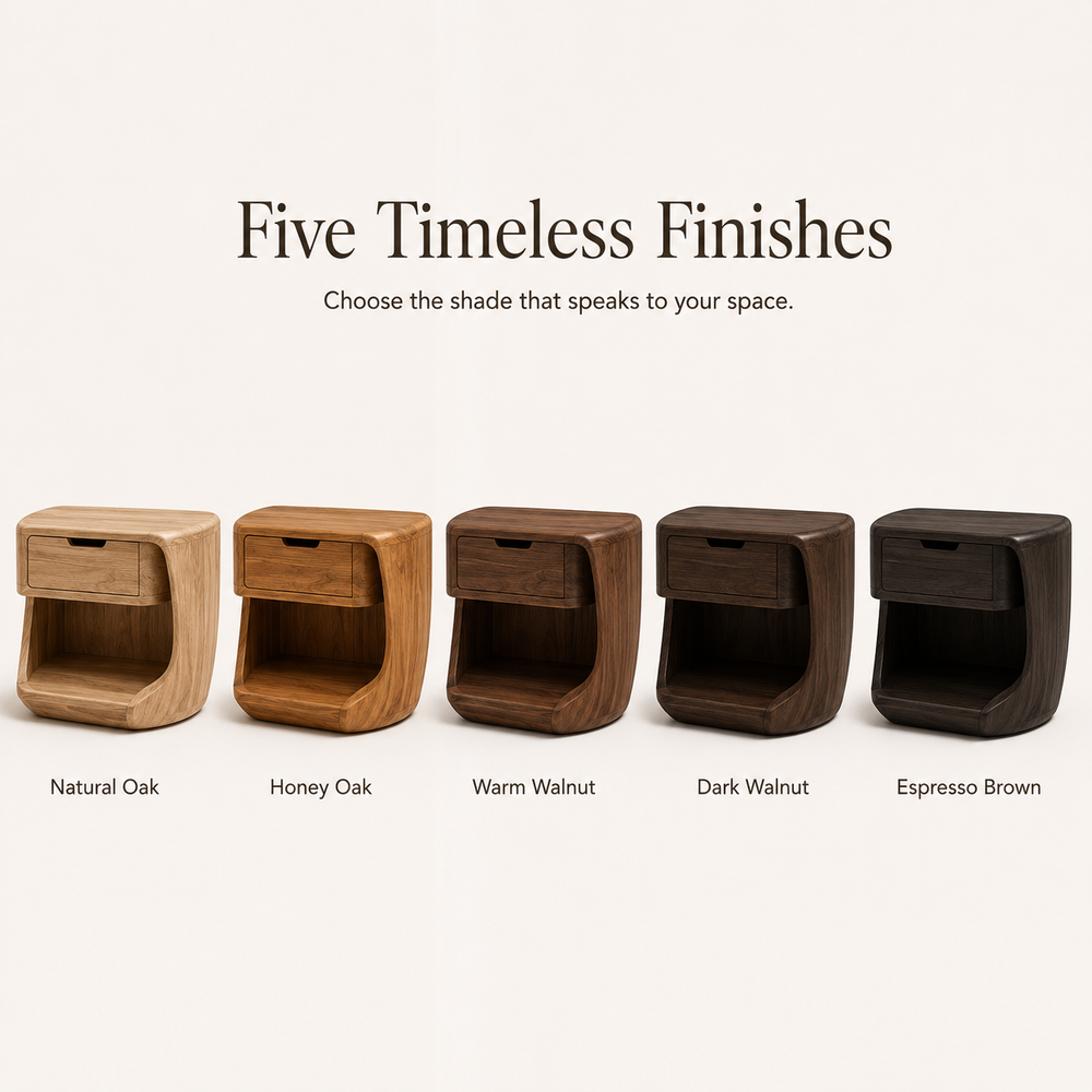 Vale Sculptural Bedside Table - Design 016 - product image 05