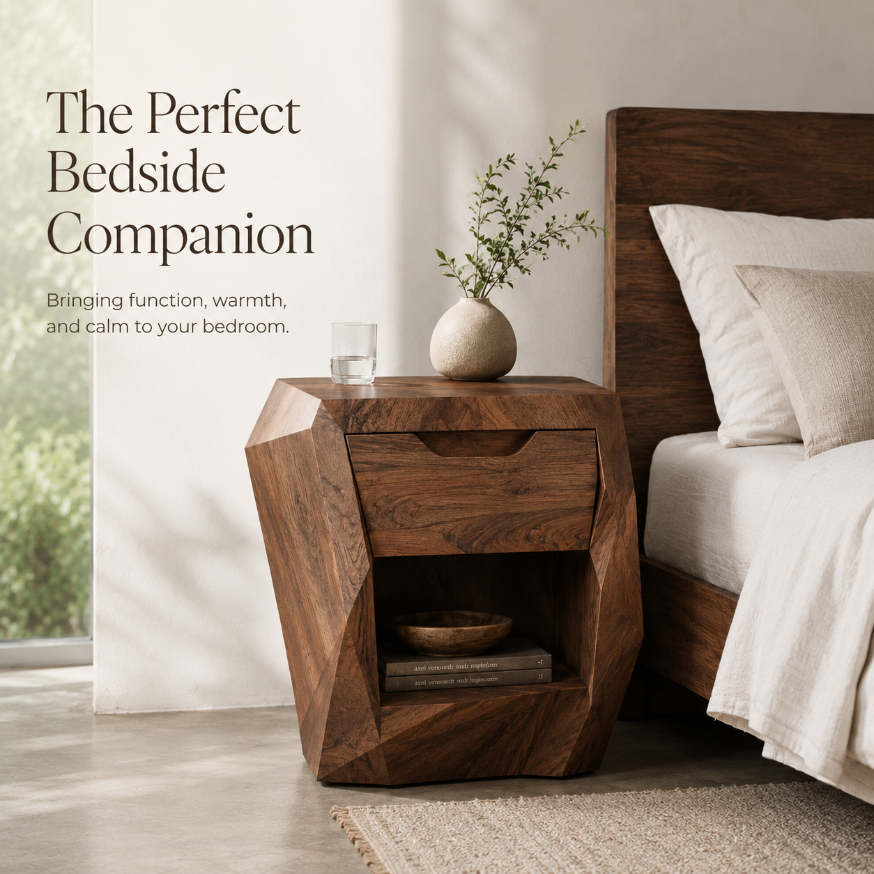Alden Curved Wood Night Stand - Design 018 - product image 06