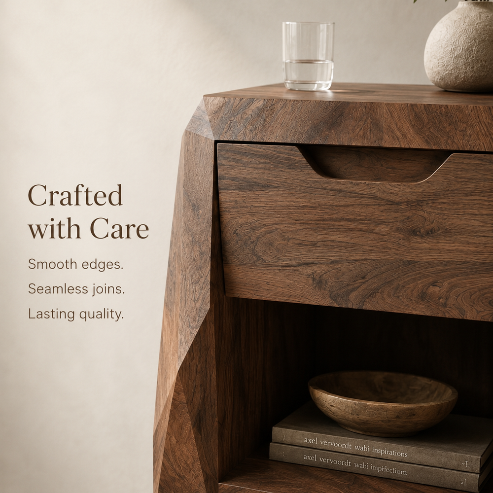 Alden Curved Wood Night Stand - Design 018 - product image 07