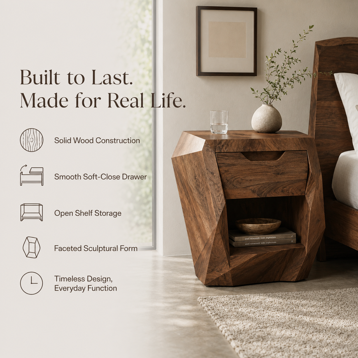 Alden Curved Wood Night Stand - Design 018 - product image 08