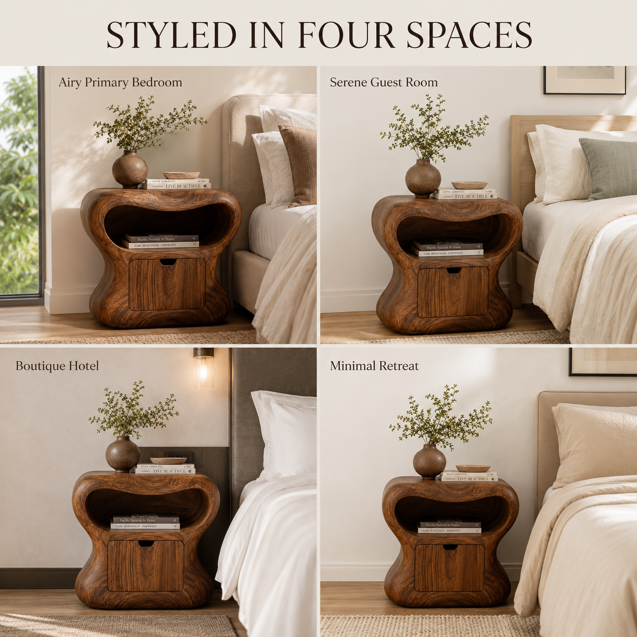 Celine Warm Modern Night Stand - Design 020 - product image 10