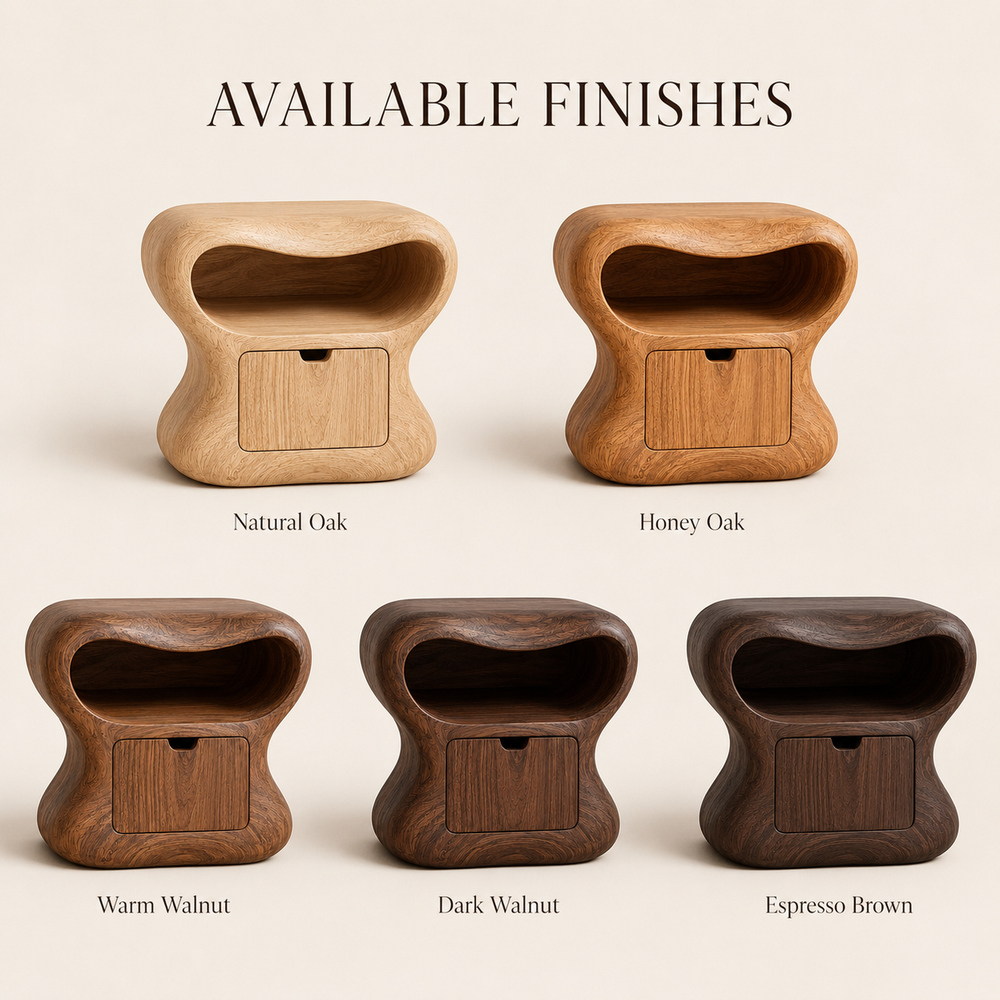 Celine Warm Modern Night Stand - Design 020 - product image 11