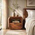 Isla Soft Curve Bedside Table - Design 023 - main view
