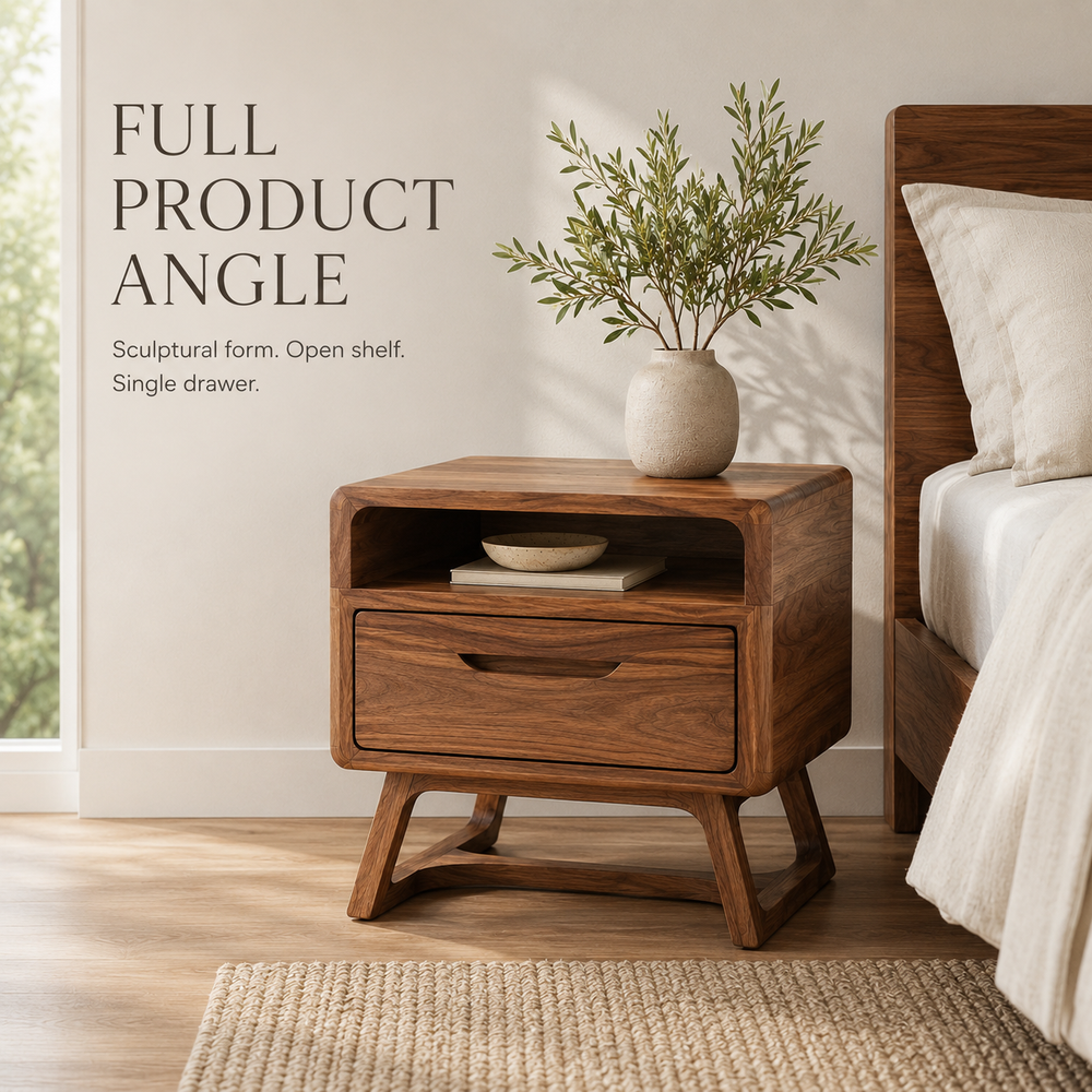 Liora Warm Walnut Night Stand - Design 024 - product image 03