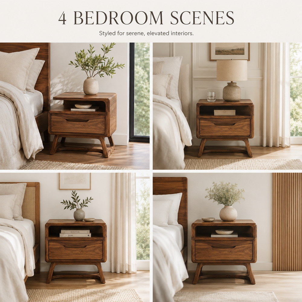 Liora Warm Walnut Night Stand - Design 024 - product image 10