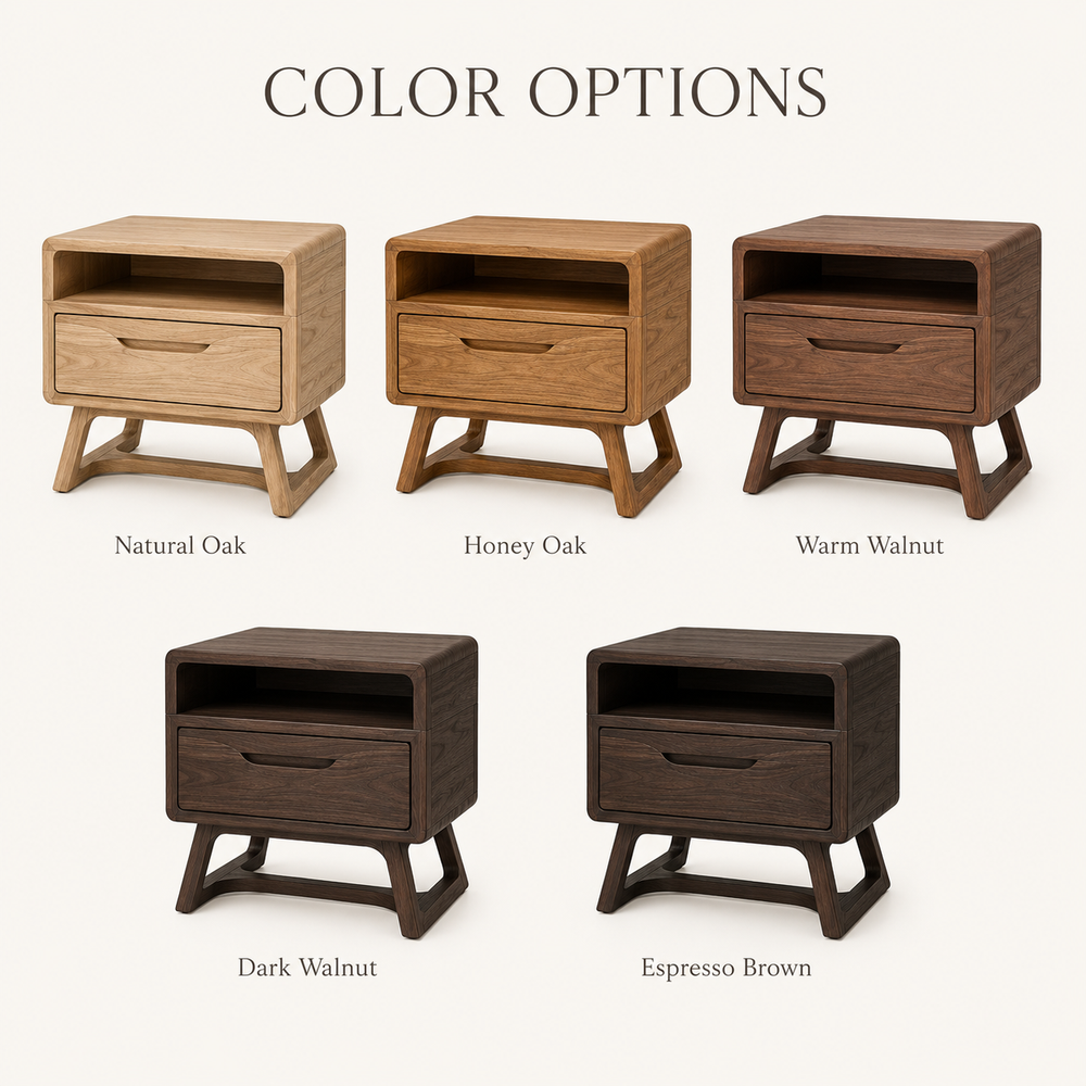 Liora Warm Walnut Night Stand - Design 024 - product image 11
