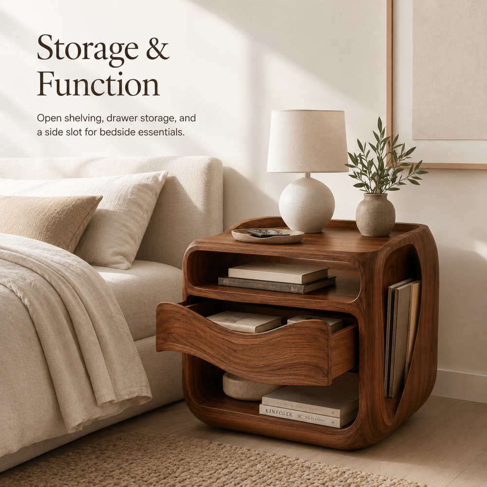 Mira Organic Modern Night Stand - Design 026 - product image 07