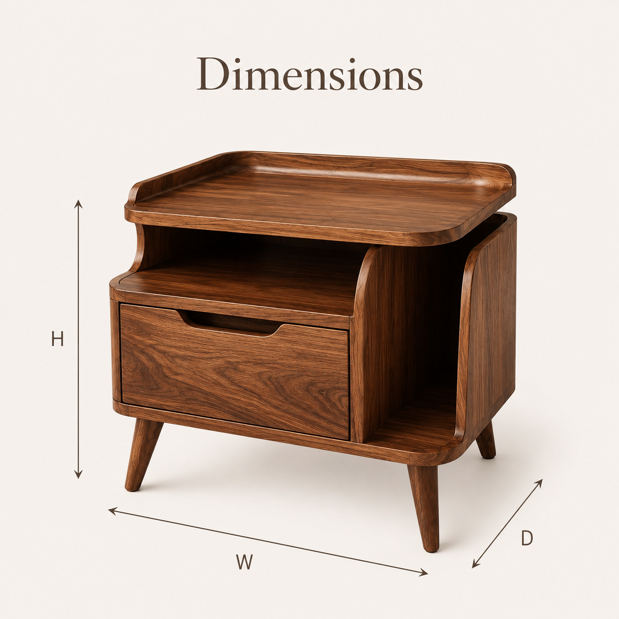 Orin Sculpted Night Stand - Design 028 - product image 04