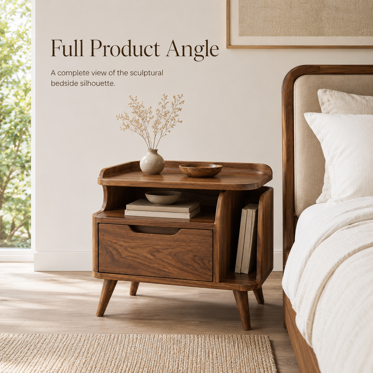 Orin Sculpted Night Stand - Design 028 - product image 05