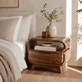Rowan Hollow Form Bedside Table - Design 029 - main view