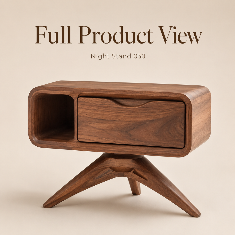 Selene Rounded Night Stand - Design 030 - product image 02