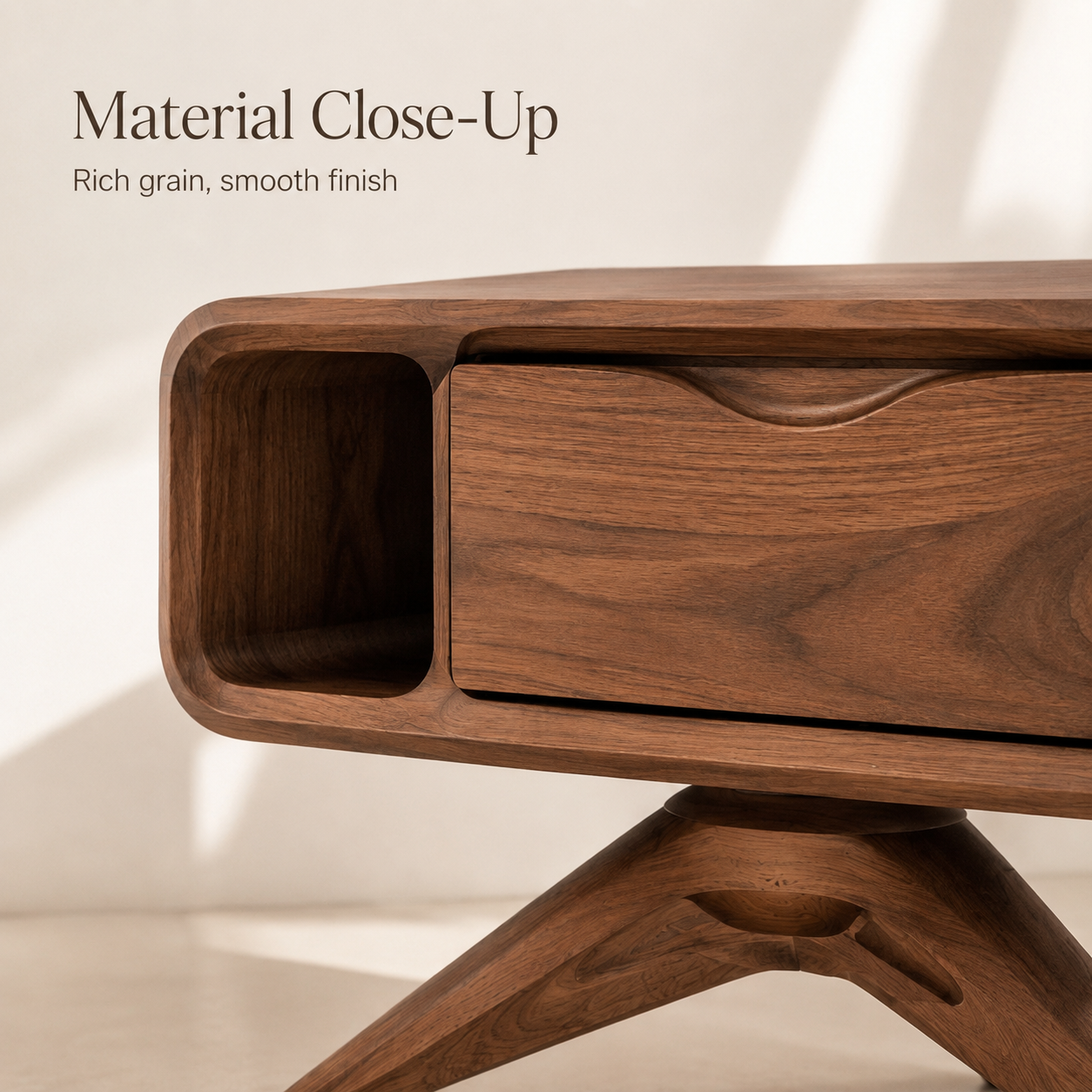 Selene Rounded Night Stand - Design 030 - product image 03