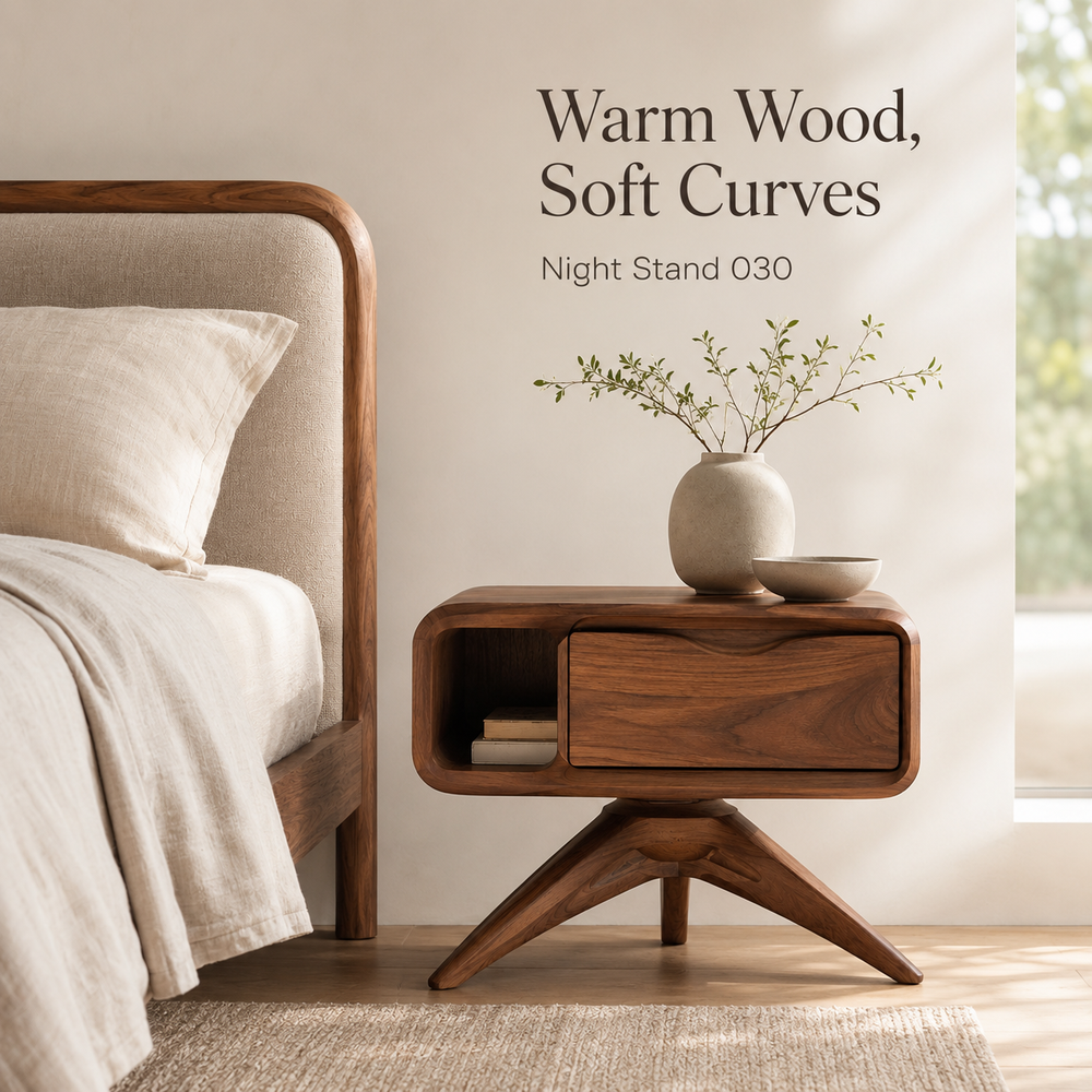 Selene Rounded Night Stand - Design 030 - product image 11