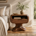 Soren Solid Wood Bedside Table - Design 031 - main view