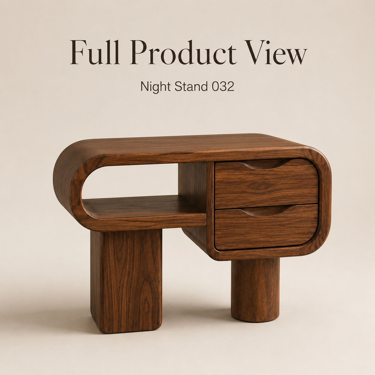 Talia Soft Edge Night Stand - Design 032 - product image 03