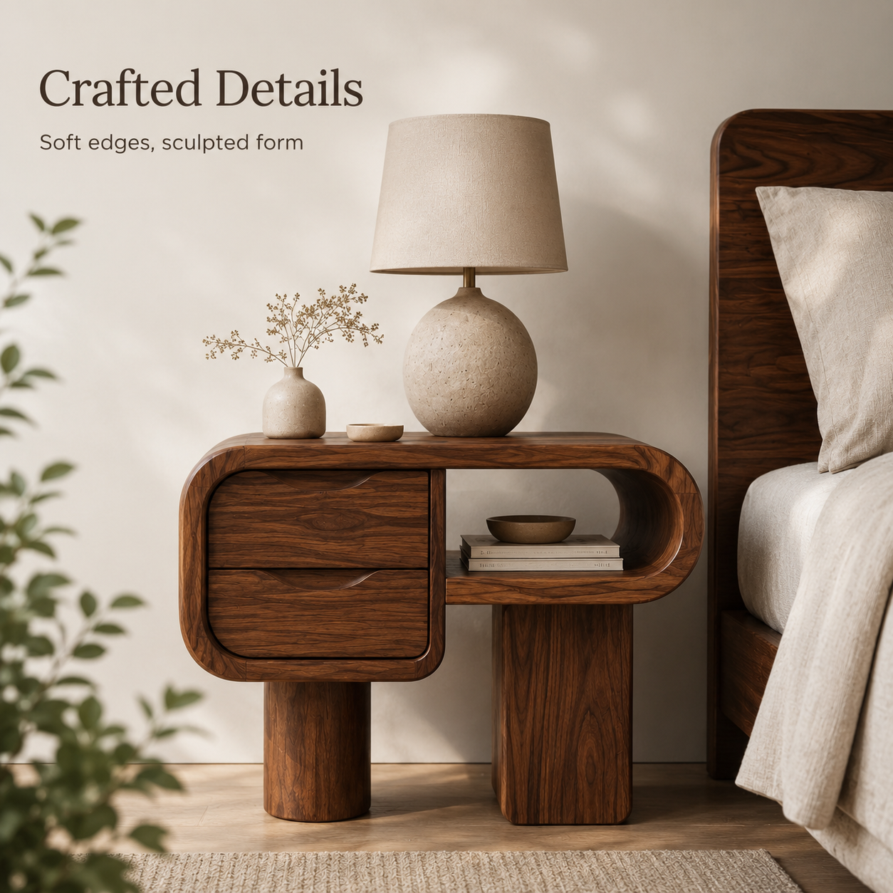 Talia Soft Edge Night Stand - Design 032 - product image 06