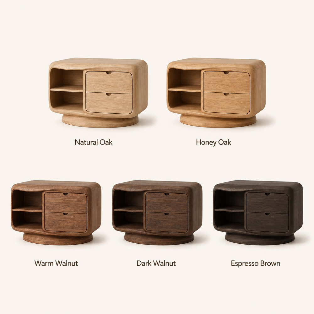 Vale Sculptural Bedside Table - Design 033 - product image 11