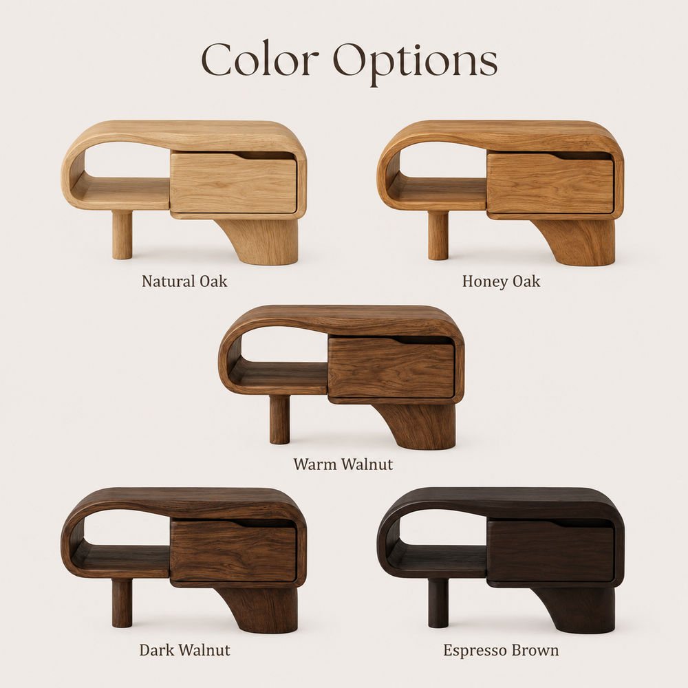 Celine Warm Modern Night Stand - Design 037 - product image 02
