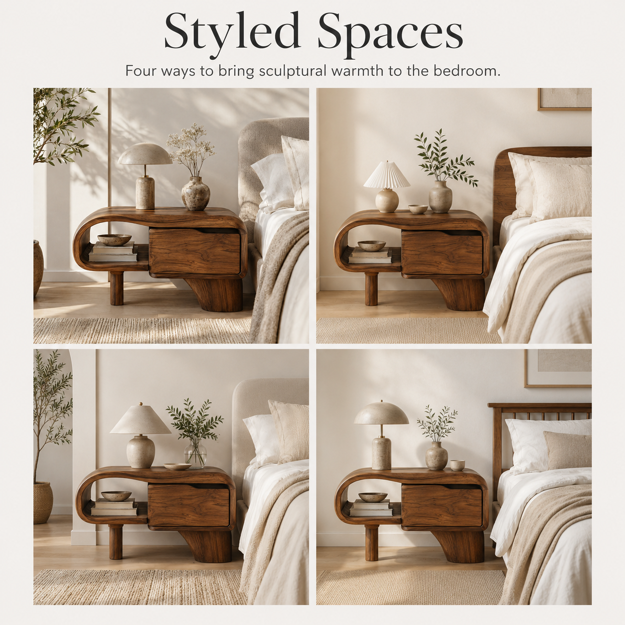 Celine Warm Modern Night Stand - Design 037 - product image 08