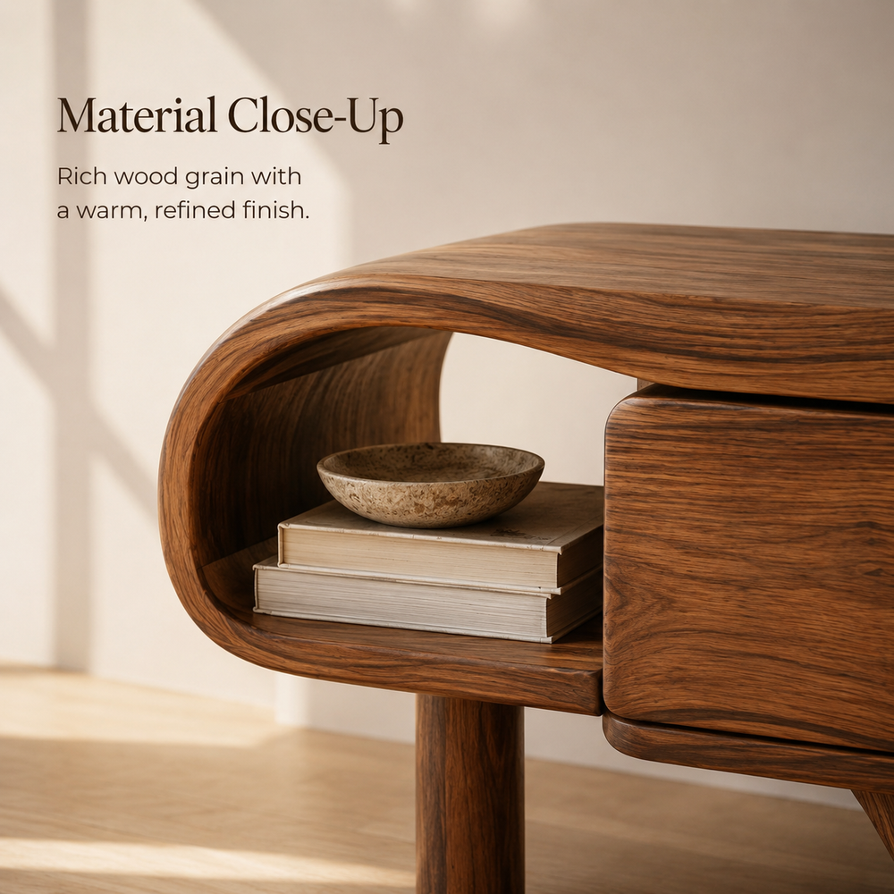 Celine Warm Modern Night Stand - Design 037 - product image 10