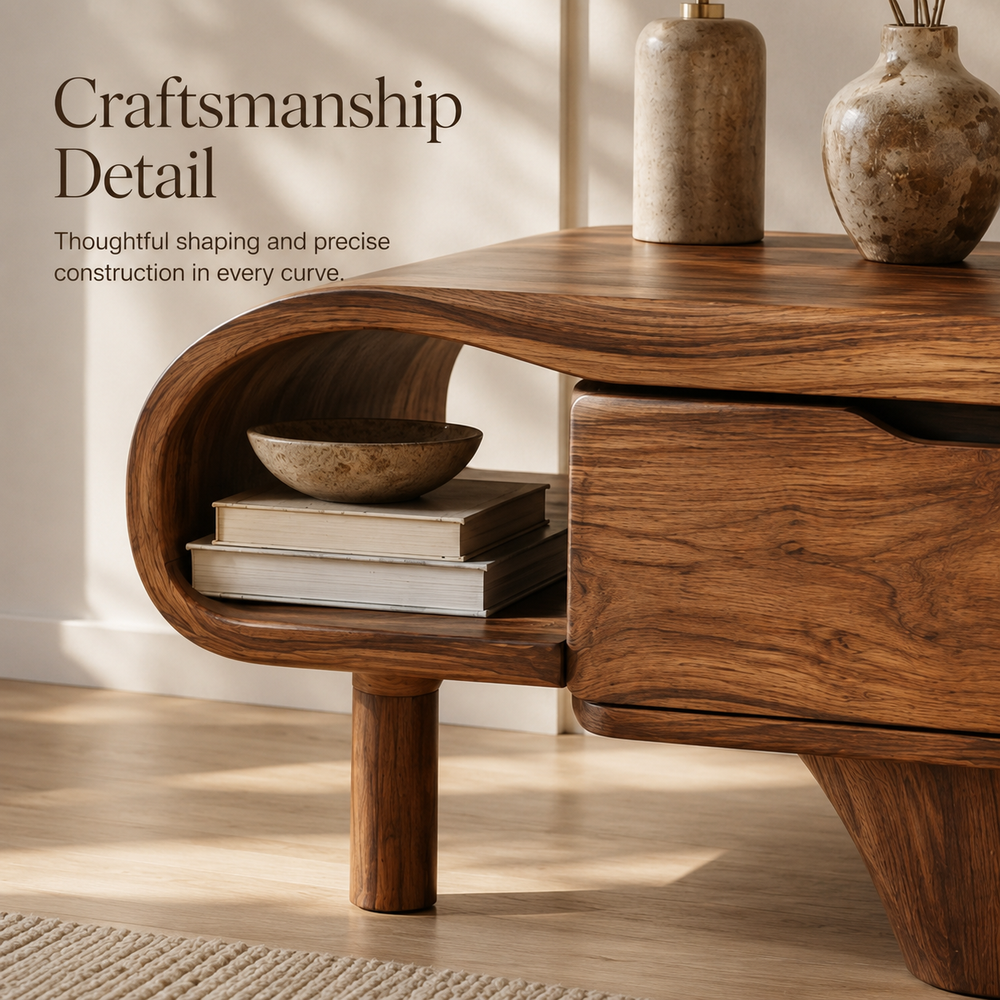Celine Warm Modern Night Stand - Design 037 - product image 11