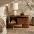 Darian Organic Bedside Table - Design 038 - main view