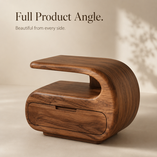 Liora Warm Walnut Night Stand - Design 041 - product image 02