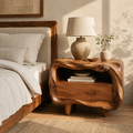 Marin Flow Wood Bedside Table - Design 042 - main view