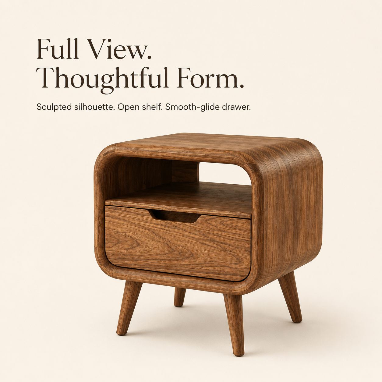 Mira Organic Modern Night Stand - Design 043 - product image 03