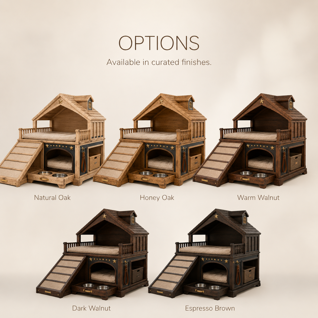 Luna Solid Wood Pet House - Design 002 - product image 11