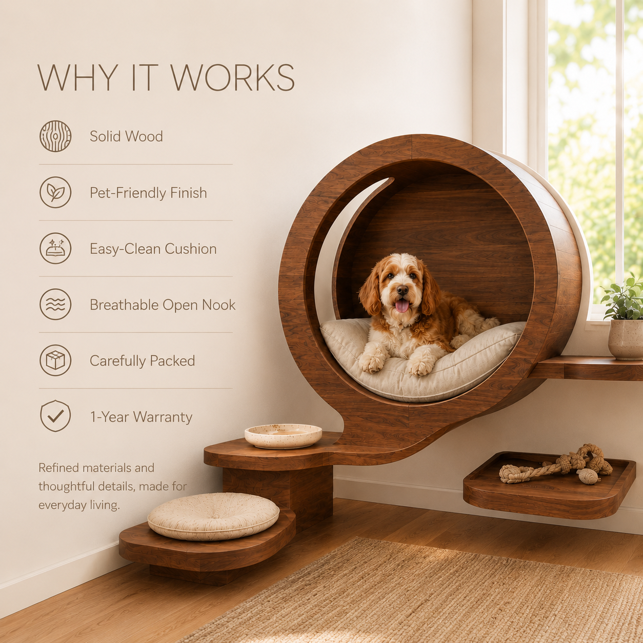 Oakley Indoor Dog House - Design 003 - product image 09